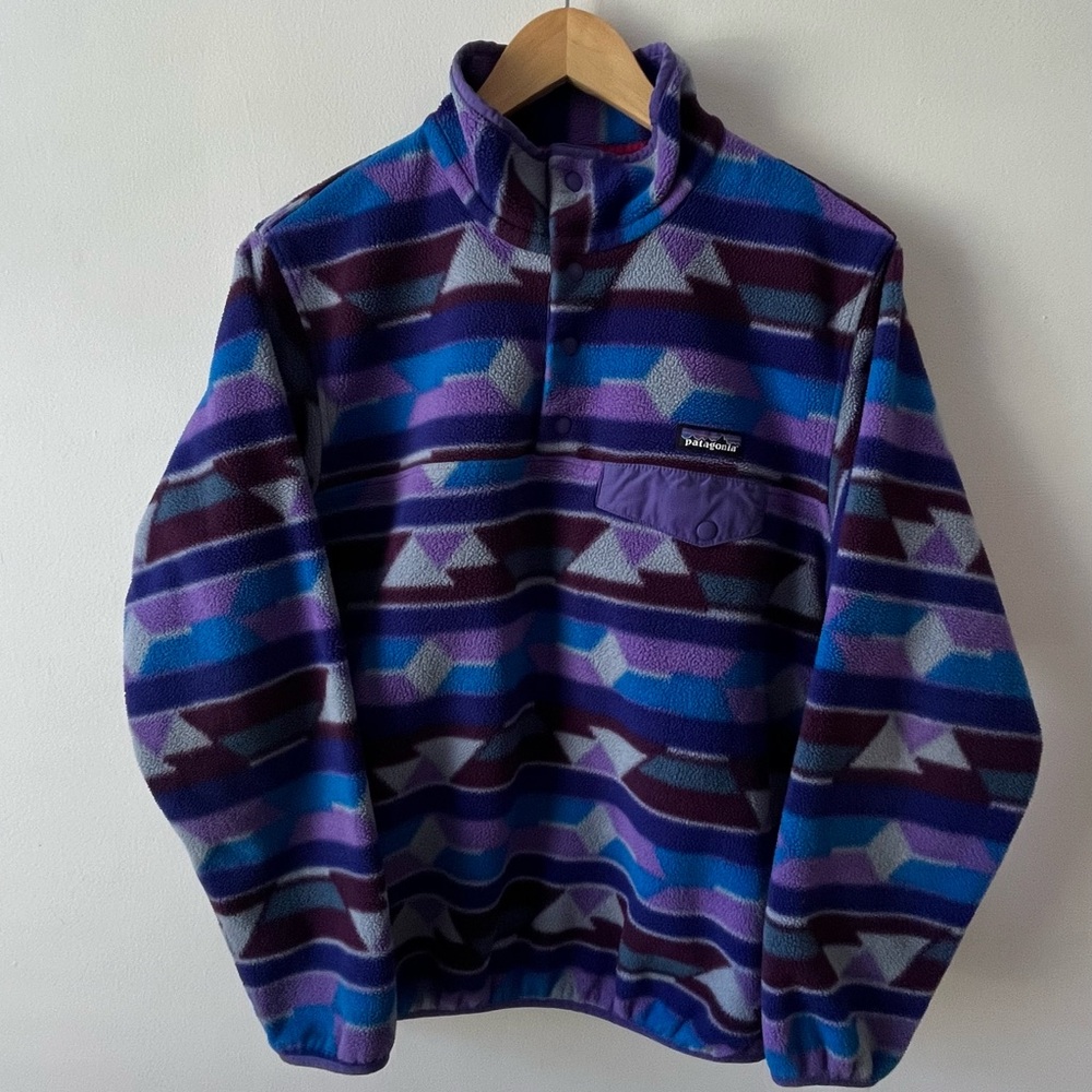 Patagonia women’s synchilla snap-T quarter snap pullover fleece